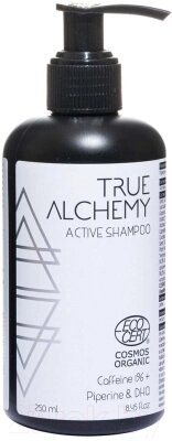 Шампунь для волос True Alchemy Active Shampoo Caffeine 1%+Piperine & DHQ Eсосert от компании Бесплатная доставка по Беларуси - фото 1