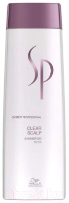 Шампунь для волос Wella Professionals SP Clear Scalp Мягкий против перхоти от компании Бесплатная доставка по Беларуси - фото 1