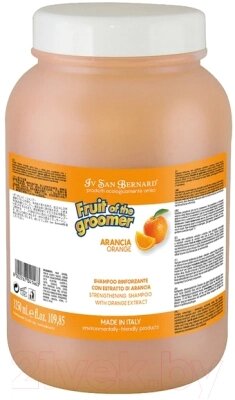 Шампунь для животных Iv San Bernard Fruit Of The Groomer Orange для слабой выпадающей шерсти от компании Бесплатная доставка по Беларуси - фото 1