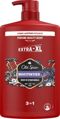 Шампунь-гель для душа Old Spice Nightpanther 3в1 от компании Бесплатная доставка по Беларуси - фото 1