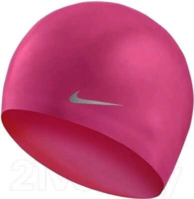 Шапочка для плавания Nike Solid Silicone Youth TESS0106672 от компании Бесплатная доставка по Беларуси - фото 1