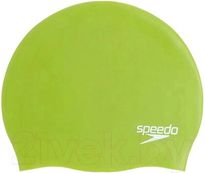 Шапочка для плавания Speedo Plain Moulded Silicone Cap / 8-70984 G760 от компании Бесплатная доставка по Беларуси - фото 1