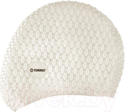 Шапочка для плавания Torres Bobbles / SW-12204WH от компании Бесплатная доставка по Беларуси - фото 1