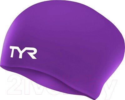 Шапочка для плавания TYR Long Hair Wrinkle-Free Silicone Cap / LCSL/510 от компании Бесплатная доставка по Беларуси - фото 1