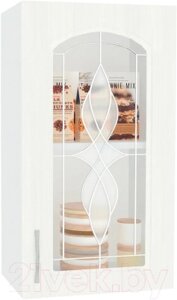 Шкаф навесной для кухни Кортекс-мебель Корнелия Ретро ВШ40ст