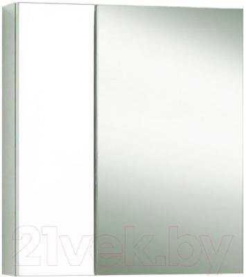 Шкаф с зеркалом для ванной Акваль Афина 60 L / 04.61.00. N от компании Бесплатная доставка по Беларуси - фото 1