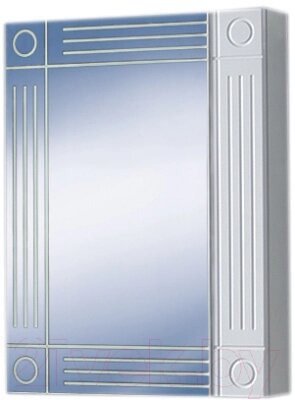 Шкаф с зеркалом для ванной Акваль Оливия 50 / EO. 04.50.00. N от компании Бесплатная доставка по Беларуси - фото 1