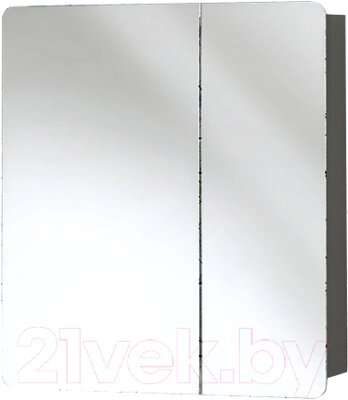 Шкаф с зеркалом для ванной Акваль Сеул / СЕУЛ. 04.65.27. N от компании Бесплатная доставка по Беларуси - фото 1