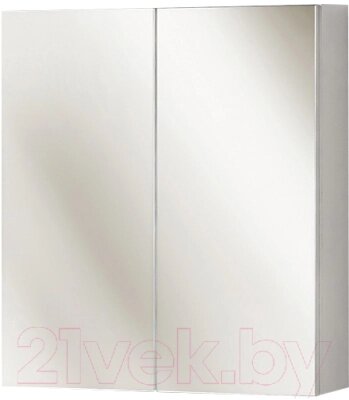 Шкаф с зеркалом для ванной Акваль Виза / ВИЗА. 04.60.00. N от компании Бесплатная доставка по Беларуси - фото 1