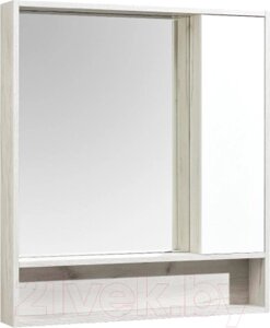 Шкаф с зеркалом для ванной Акватон Флай 80