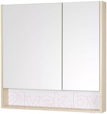 Шкаф с зеркалом для ванной Акватон Сканди 90 от компании Бесплатная доставка по Беларуси - фото 1