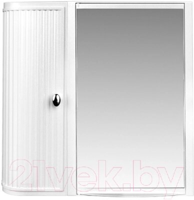 Шкаф с зеркалом для ванной Berossi Hilton Premium Left НВ 33601000 от компании Бесплатная доставка по Беларуси - фото 1