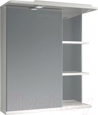 Шкаф с зеркалом для ванной Какса-А Грация с/о 62 L / 458943 от компании Бесплатная доставка по Беларуси - фото 1