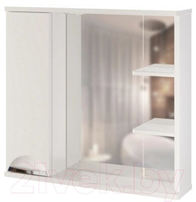 Шкаф с зеркалом для ванной Mixline Этьен 75 L 534831 от компании Бесплатная доставка по Беларуси - фото 1