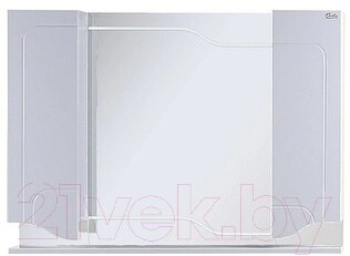 Шкаф с зеркалом для ванной Onika Веронэлла 105.00 от компании Бесплатная доставка по Беларуси - фото 1