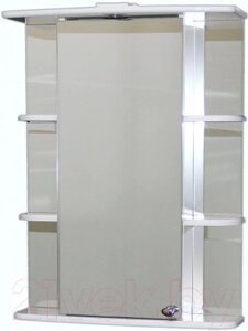 Шкаф с зеркалом для ванной СанитаМебель Камелия-10.60