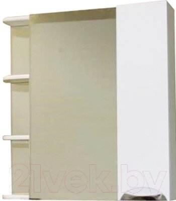 Шкаф с зеркалом для ванной СанитаМебель Камелия-12.70 Д3 от компании Бесплатная доставка по Беларуси - фото 1