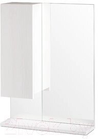 Шкаф с зеркалом для ванной СанитаМебель Ларч 11.520