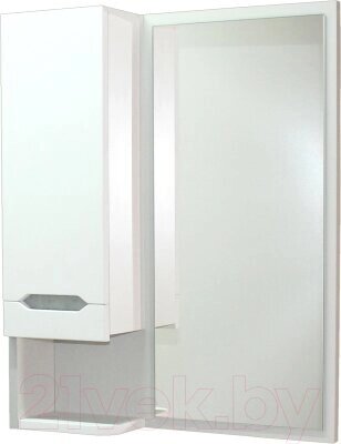 Шкаф с зеркалом для ванной СанитаМебель Сизаль 14.500 от компании Бесплатная доставка по Беларуси - фото 1