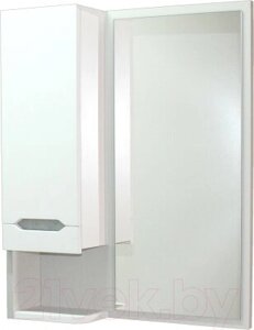 Шкаф с зеркалом для ванной СанитаМебель Сизаль 14.500
