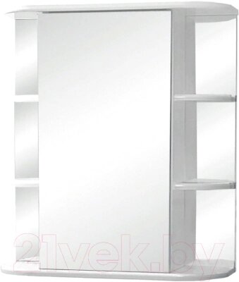Шкаф с зеркалом для ванной Tivoli Герда 55 R от компании Бесплатная доставка по Беларуси - фото 1