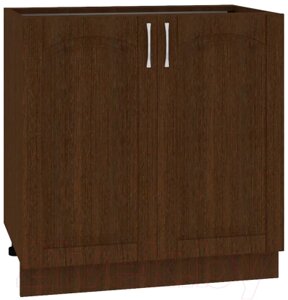 Шкаф-стол кухонный Кортекс-мебель Корнелия Ретро НШ80р без столешницы