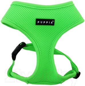 Шлея-жилетка для животных Puppia Neon Soft / PAPA-AC1325-GR-XS