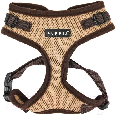 Шлея-жилетка для животных Puppia Ritefit Harness / PAJA-AC617-BE-L от компании Бесплатная доставка по Беларуси - фото 1