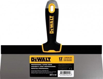 Шпатель DeWalt С мягкой рукояткой / 2-137 от компании Бесплатная доставка по Беларуси - фото 1