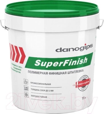 Шпатлевка готовая Danogips SuperFinish от компании Бесплатная доставка по Беларуси - фото 1