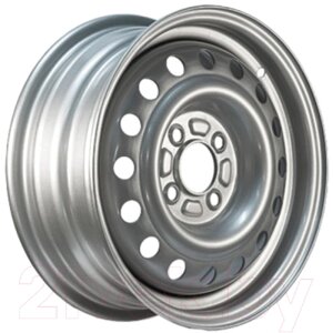 Штампованный диск Eurodisk 53A45V 14x5.5" 4x100мм DIA 56.1мм ET 45мм Silver