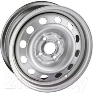 Штампованный диск Trebl 6205 14x5.5" 4x100мм DIA 54.1мм ET 40 Silver