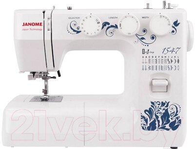 Швейная машина Janome 1547 от компании Бесплатная доставка по Беларуси - фото 1