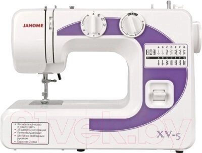 Швейная машина Janome XV-5 от компании Бесплатная доставка по Беларуси - фото 1