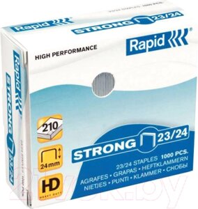 Скобы канцелярские Rapid Strong 23/24 1M / 24870500