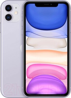 Смартфон Apple iPhone 11 64GB / 2BMWLX2 восстановленный Breezy Грейд B от компании Бесплатная доставка по Беларуси - фото 1