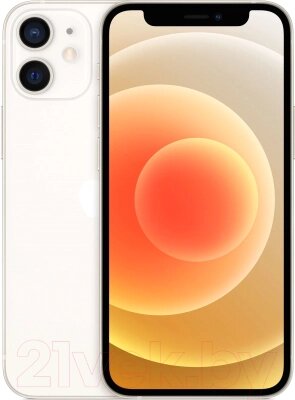 Смартфон Apple iPhone 12 128GB / 2AMGJC3 восстановленный Breezy Грейд A (белый) от компании Бесплатная доставка по Беларуси - фото 1