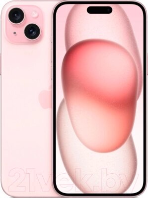 Смартфон Apple iPhone 15 Plus 128GB A3094 / A3093 (розовый) от компании Бесплатная доставка по Беларуси - фото 1