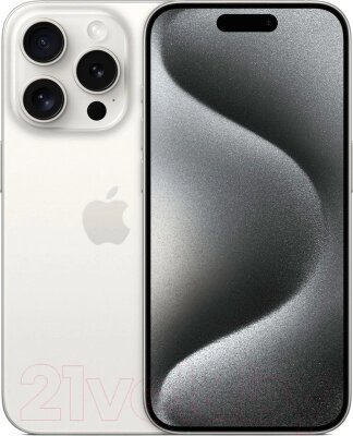 Смартфон Apple iPhone 15 Pro 256GB A3102 / A3101 (белый титан) от компании Бесплатная доставка по Беларуси - фото 1