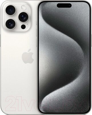 Смартфон Apple iPhone 15 Pro Max 256GB A3106 / A3105 (белый титан) от компании Бесплатная доставка по Беларуси - фото 1