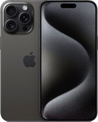 Смартфон Apple iPhone 15 Pro Max 512GB A3106 / A3105 (черный титан) от компании Бесплатная доставка по Беларуси - фото 1