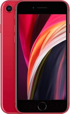 Смартфон Apple iPhone SE 128GB/2CMXD22 восстановленный Breezy Грейд C (красный) от компании Бесплатная доставка по Беларуси - фото 1