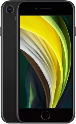 Смартфон Apple iPhone SE 64GB / 2BMX9R2 восстановленный Breezy Грейд B (черный) от компании Бесплатная доставка по Беларуси - фото 1