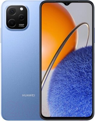 Смартфон Huawei nova Y61 6GB/64GB / EVE-LX9N (cапфировый синий) от компании Бесплатная доставка по Беларуси - фото 1