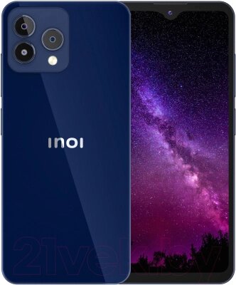 Смартфон Inoi A72 4GB/64GB NFC (синий) от компании Бесплатная доставка по Беларуси - фото 1