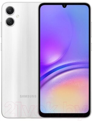 Смартфон Samsung Galaxy A05 4GB/128GB / SM-A055F (серебристый) от компании Бесплатная доставка по Беларуси - фото 1