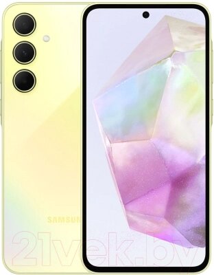 Смартфон Samsung Galaxy A35 8GB/128GB / SM-A356EZYDCAU (Yellow) от компании Бесплатная доставка по Беларуси - фото 1