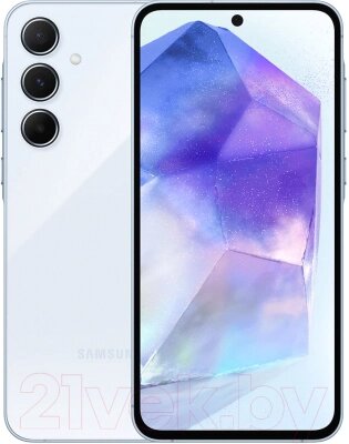 Смартфон Samsung Galaxy A55 8GB/128GB / SM-A556ELBACAU (Light Blue) от компании Бесплатная доставка по Беларуси - фото 1