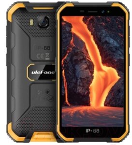 Смартфон Ulefone Armor X6 Pro (черный/оранжевый)