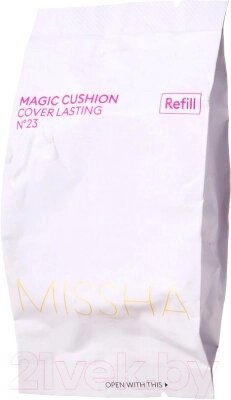 Сменный блок для кушона Missha Magic Cushion Cover Lasting SPF50+PA No. 21 рефил